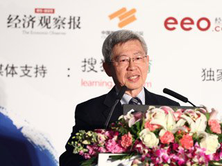 圖為香港大學(xué)教育學(xué)院首席教授程介明